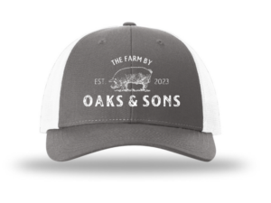 Trucker Hat - Grey/White - Low Profile